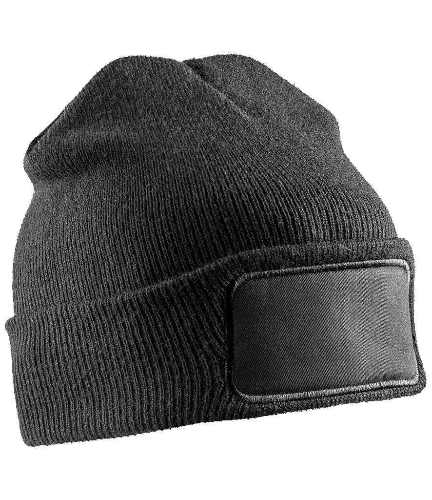 Result - Genuine Recycled Double Knit Printers Beanie - Pierre Francis
