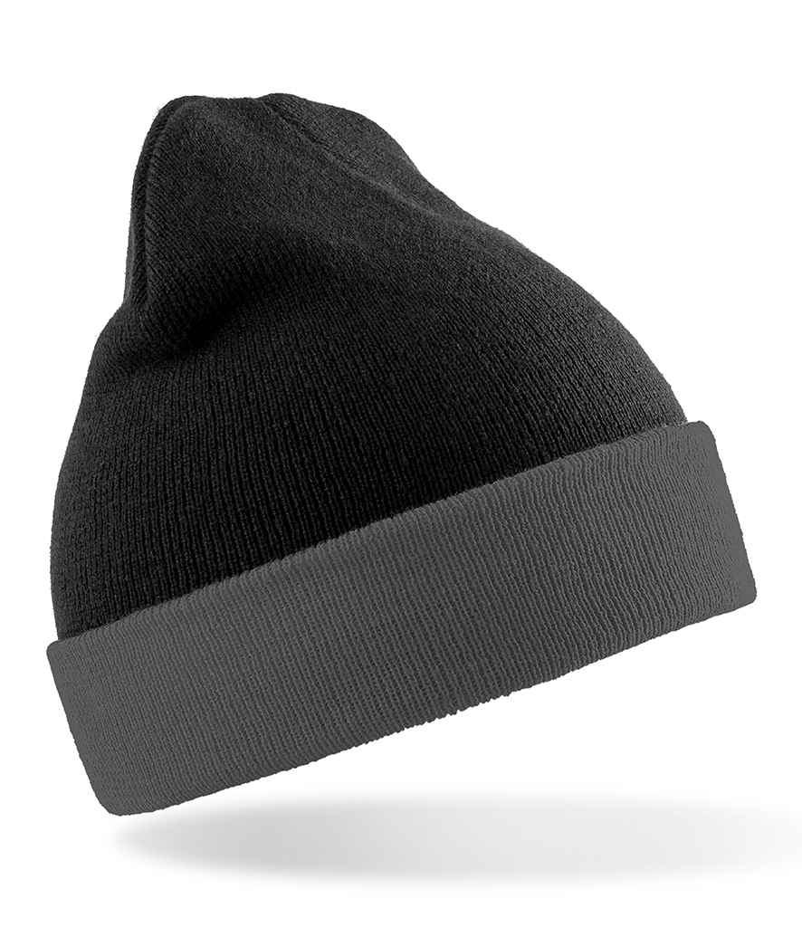 Result - Genuine Recycled Black Compass Beanie - Pierre Francis