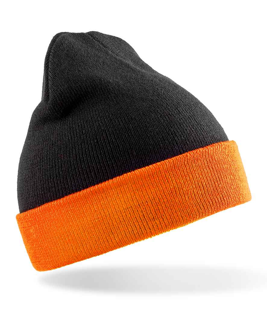 Result - Genuine Recycled Black Compass Beanie - Pierre Francis