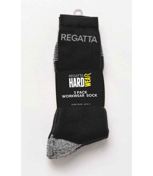 Regatta - 3 Pack Workwear Socks - Pierre Francis