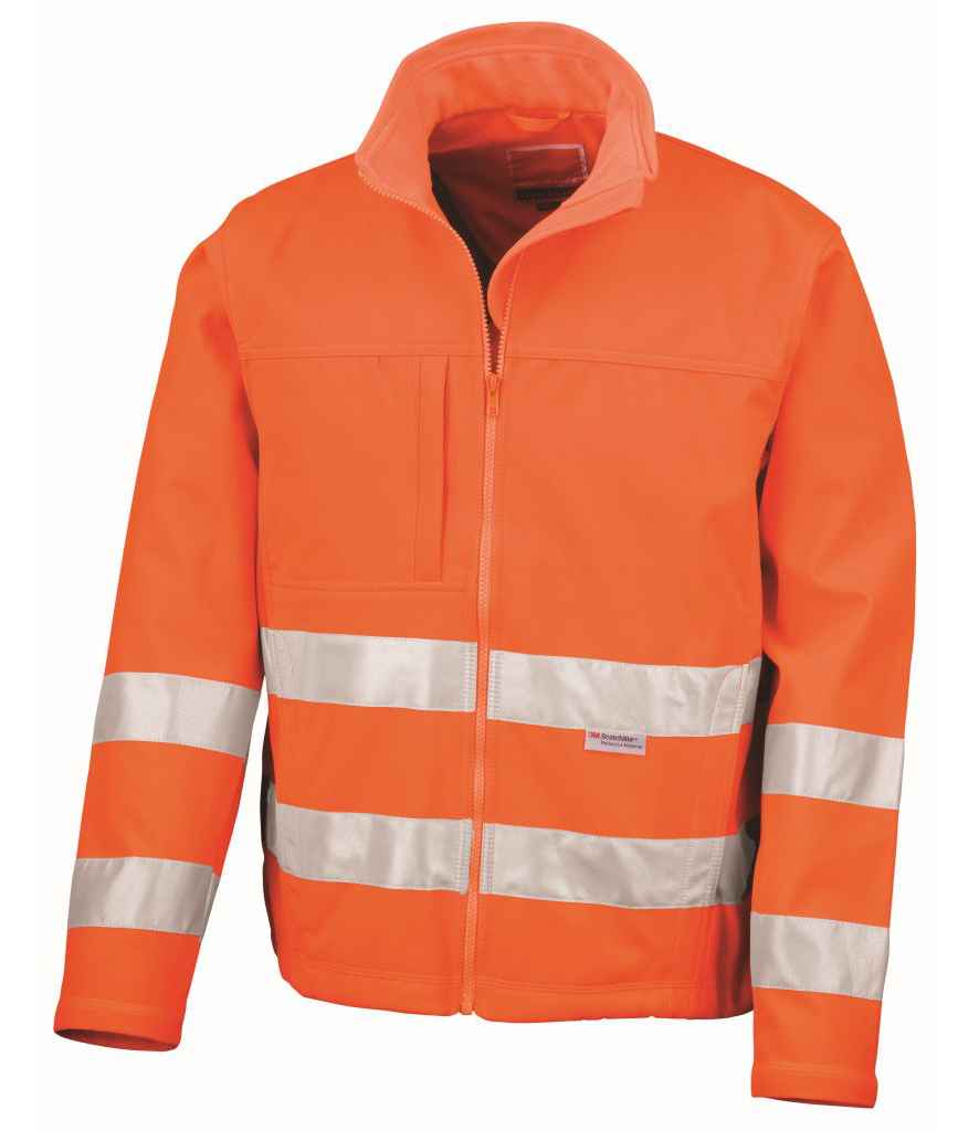 Result - Safe-Guard Hi-Vis Soft Shell Jacket - Pierre Francis