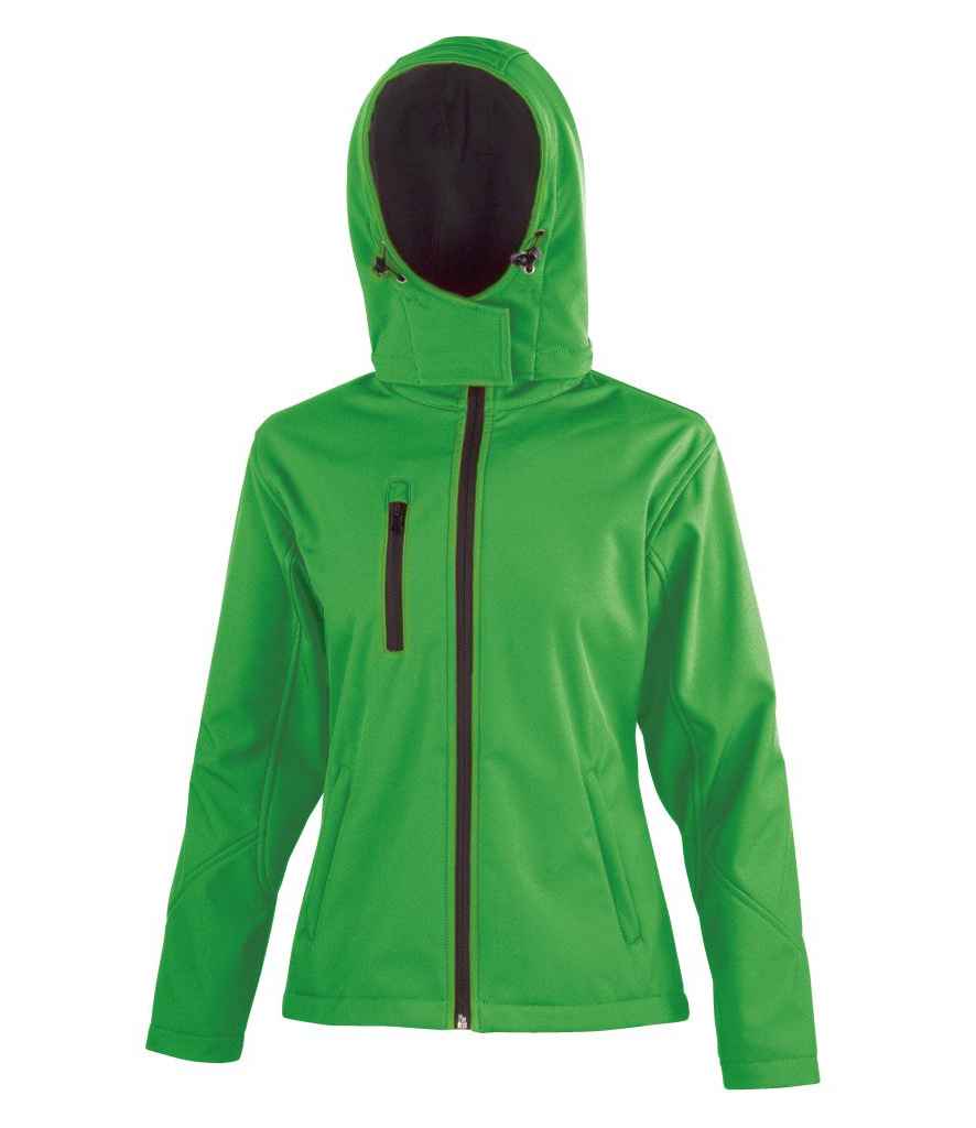 Result - Core Ladies Hooded Soft Shell Jacket - Pierre Francis