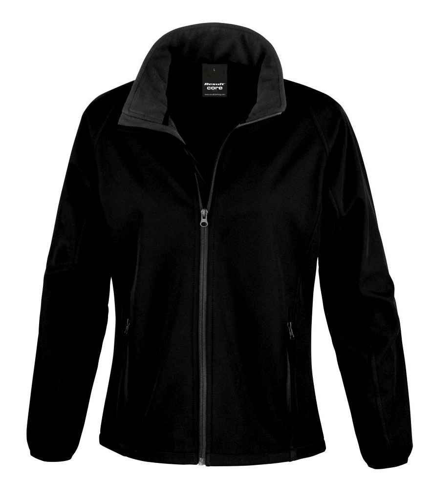 Result - Core Ladies Printable Soft Shell Jacket - Pierre Francis