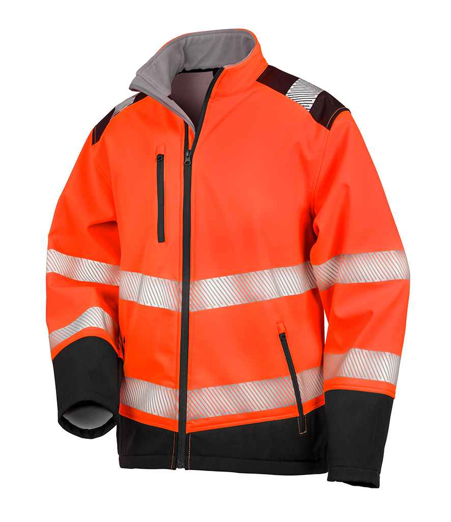 Result - Safe-Guard Printable Ripstop Safety Soft Shell Jacket - Pierre Francis