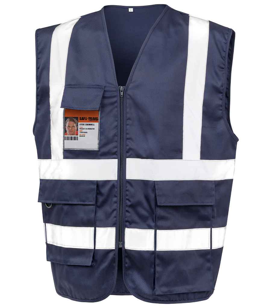 Result - Safe-Guard Heavy Duty Poly/Cotton Security Vest - Pierre Francis
