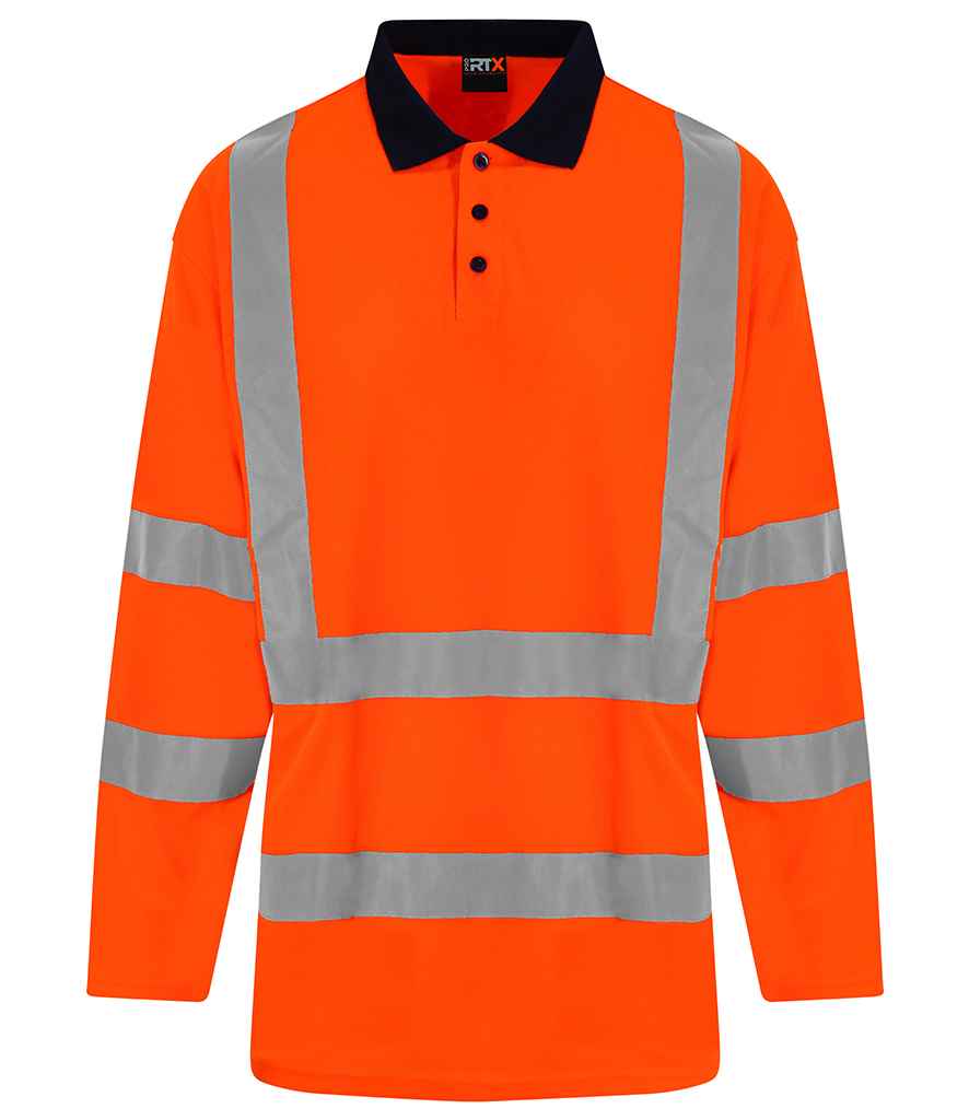 Pro RTX - High Visibility Long Sleeve Polo Shirt - Pierre Francis