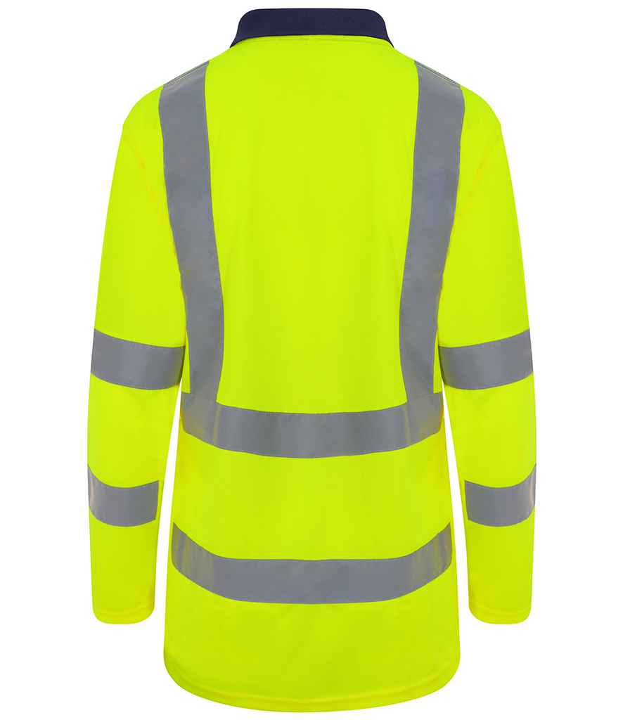 Pro RTX - High Visibility Long Sleeve Polo Shirt - Pierre Francis