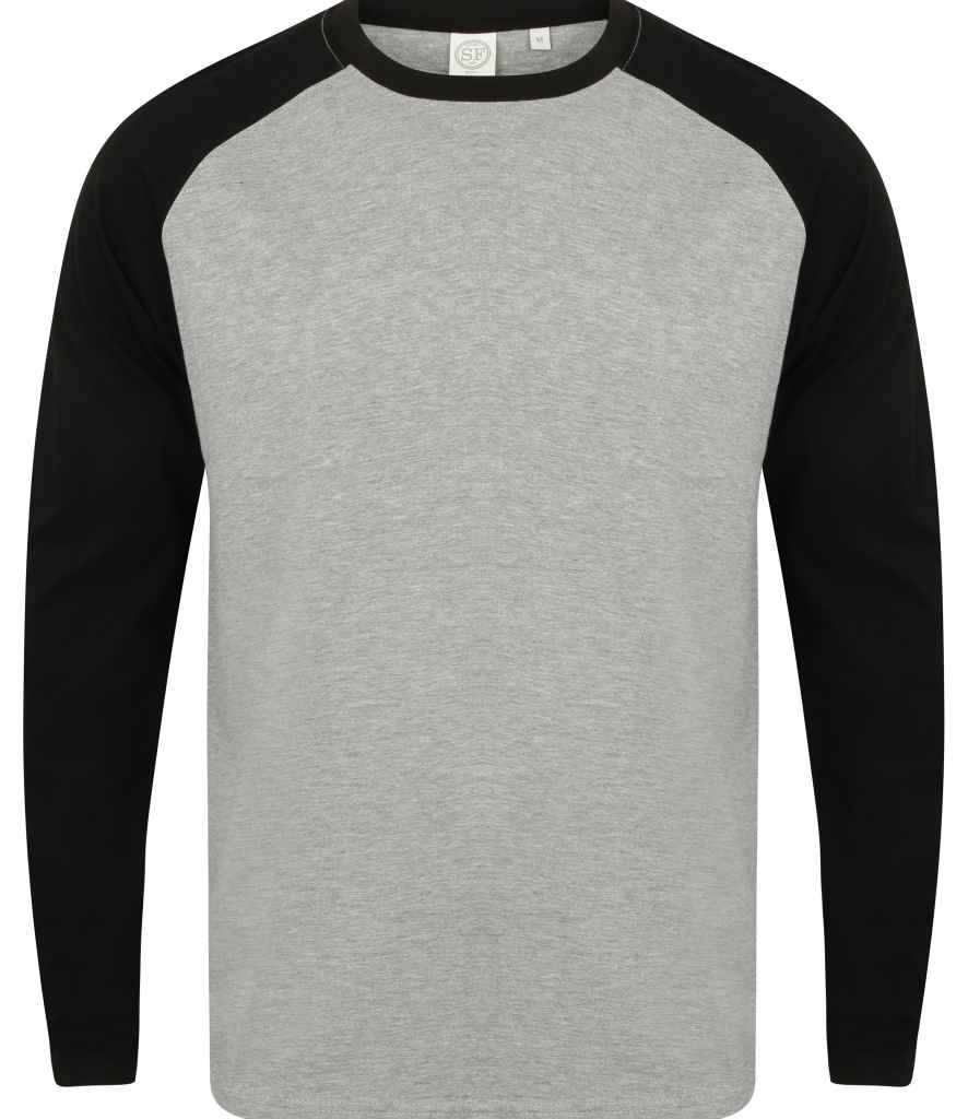 SF - Men Long Sleeve Baseball T-Shirt - Pierre Francis