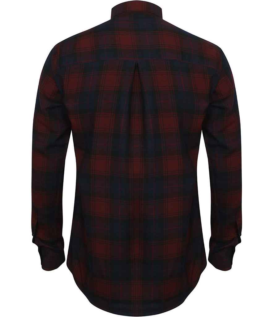 SF - Men Brushed Check Casual Shirt - Pierre Francis