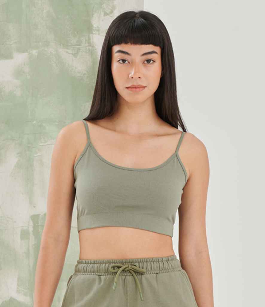 SF - Ladies Sustainable Cropped Cami Vest Top - Pierre Francis