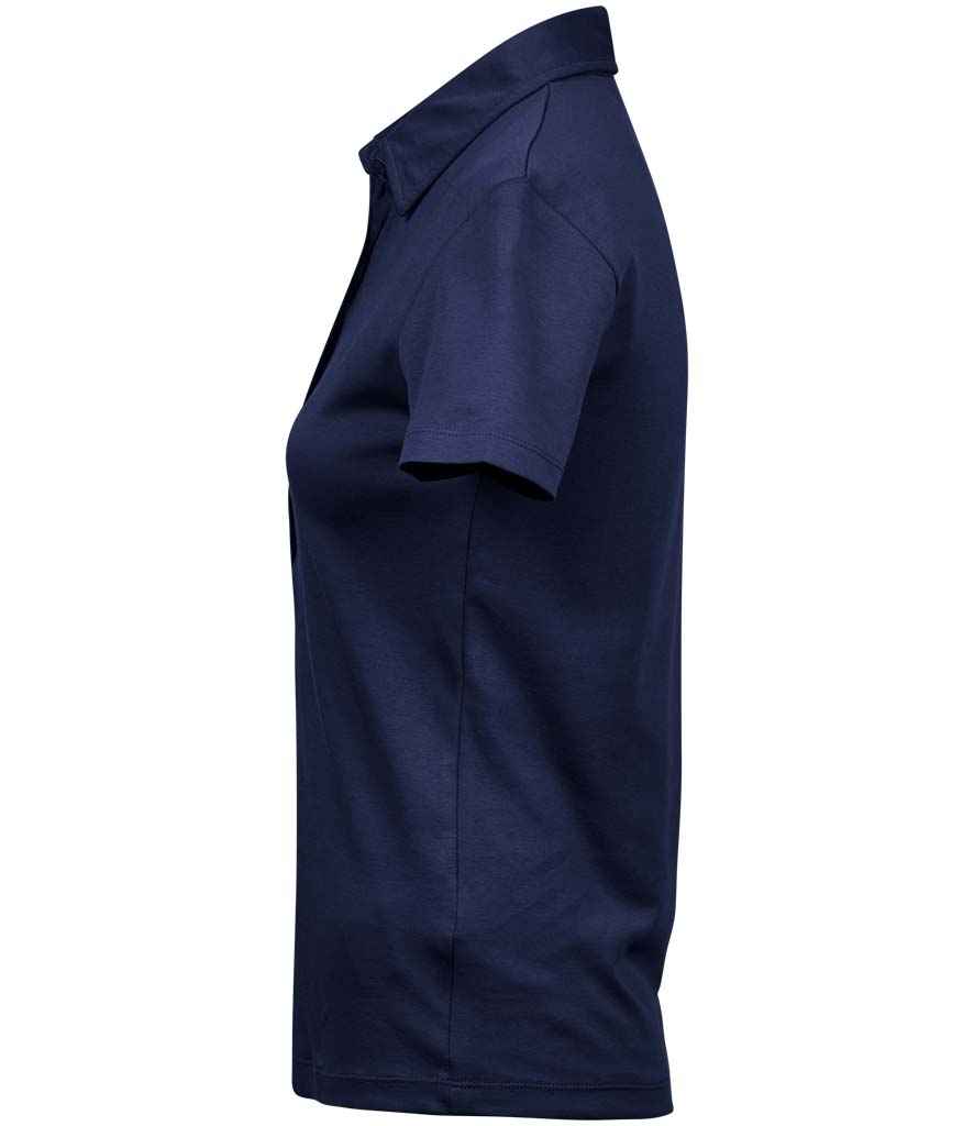 Tee Jays - Ladies Pima Cotton Interlock Polo Shirt - Pierre Francis