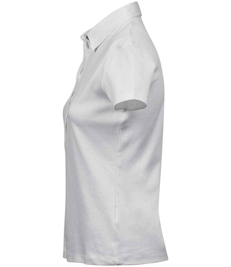 Tee Jays - Ladies Pima Cotton Interlock Polo Shirt - Pierre Francis