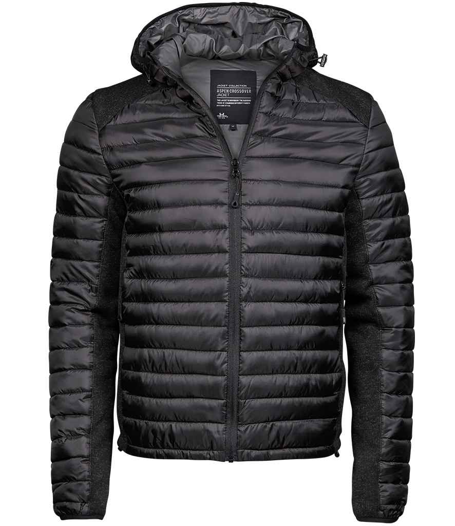 Tee Jays - Crossover Hooded Padded Outdoor Jacket - Pierre Francis